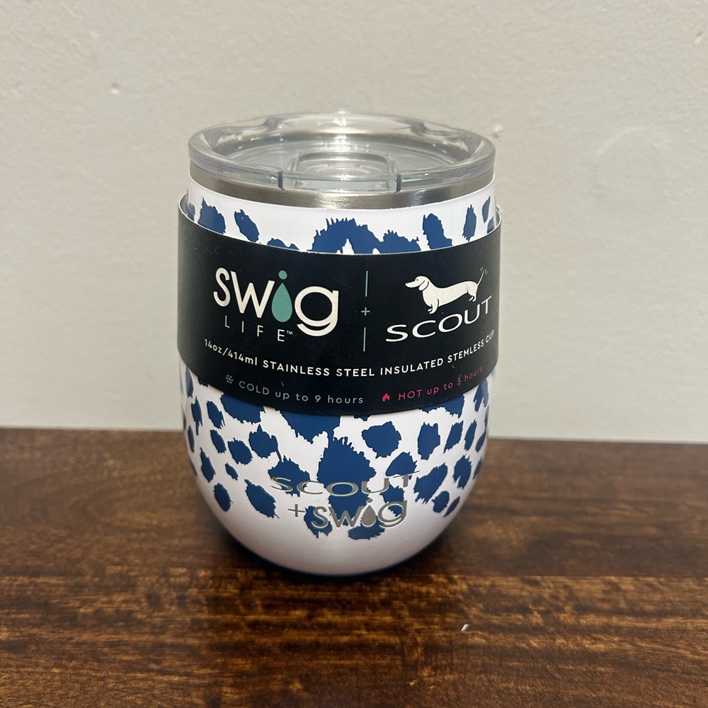 New! Scout/SWig Insulated Stemless Wine Cup